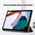 For Xiaomi Redmi Pad SE Tri-fold Stand Tablet Case Pattern Printing PU Leather Tablet Cover