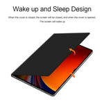 Til Samsung Galaxy Tab S8 Ultra PU-læder magnetisk tablet-etui med foldbar stander