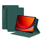 Til Samsung Galaxy Tab S8 Ultra PU-læder magnetisk tablet-etui med foldbar stander