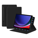 For Samsung Galaxy Tab S10+ / S9+ PU Leather Tablet Case Magnetic Absorption Stand Tablet Cover