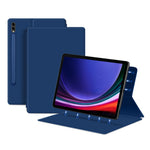 For Samsung Galaxy Tab S10+ / S9+ PU Leather Tablet Case Magnetic Absorption Stand Tablet Cover