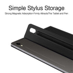 Til Samsung Galaxy Tab S10 FE / S9 FE / S9 Magnetisk Tabletetui PU-læder Stand Anti-Dråbe Tabletcover