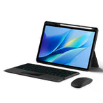 For vivo Pad Air Leather Case + Bluetooth-compatible Keyboard with Backlight Trackpad