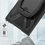 Til Samsung Galaxy Tab S10 Ultra X920 / S8 Ultra X900 / X906 / S9 Ultra X910 Style-B Tabletcover Håndgreb Støttefod PC + TPU Tabletcover