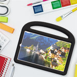 Lenovo Tab M9 TB-310FU Sparrow Style EVA-fodral, vikbart, stativ, surfplatta, skyddande fodral med bärbart handtag