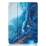 Samsung Galaxy Tab S10+ Wi-Fi SM-X820 SM-X826B / Tab S9+ (SM-X810 / SM-X816B / SM-X818U) tabletcover i TPU + akryl + PU-læder med tredobbelt foldbart stativ