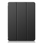 For Samsung Galaxy Tab S10+ Wi-Fi SM-X820 SM-X826B / Tab S9+ (SM-X810 / SM-X816B / SM-X818U) Pen Slot Tablet Case Tri-Fold Stand TPU+Acrylic+PU Leather Cover