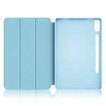 For Lenovo Lenovo Tab P12 TB371FC Pattern Printing Tri-fold Stand Tablet Cover PU Leather +TPU Tablet Case