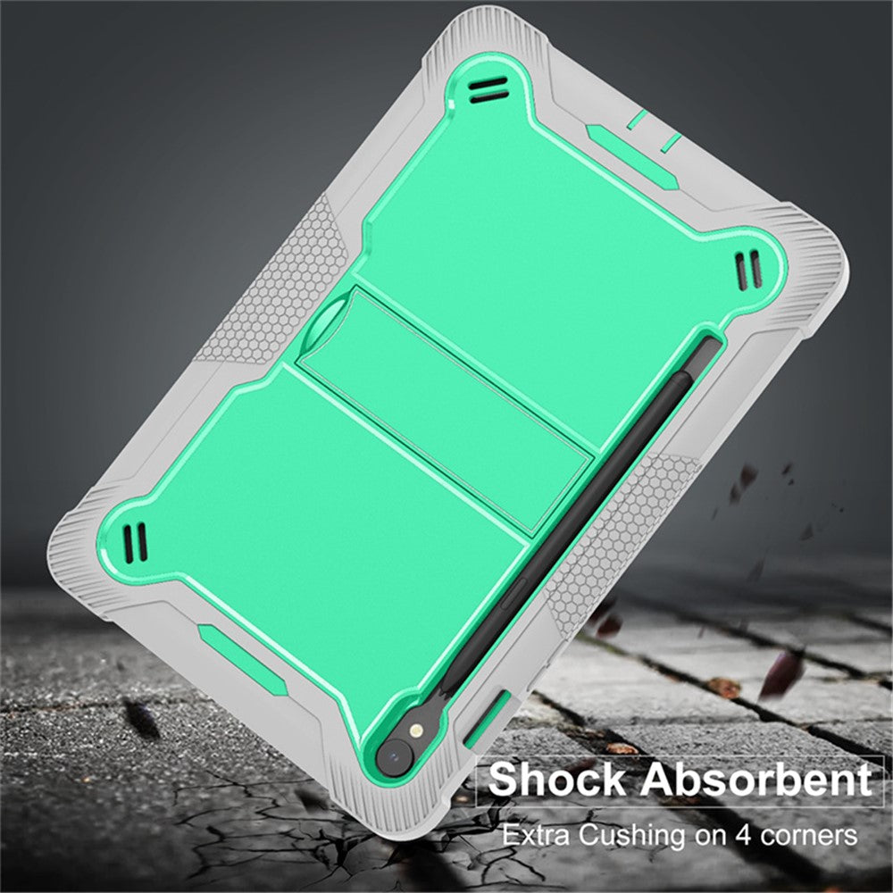 Kickstand Case for Samsung Galaxy Tab S10 FE / S9 FE / S9 Fall Protection Silicone + PC Tablet Cover