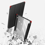 DUX DUCIS TOBY-serie til Samsung Galaxy Tab S10 Lite / S10 FE / S9 FE / S9 tablet læderetui med trefoldet stander og penneholder