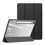 DUX DUCIS TOBY-serie til Samsung Galaxy Tab S10 Lite / S10 FE / S9 FE / S9 tablet læderetui med trefoldet stander og penneholder