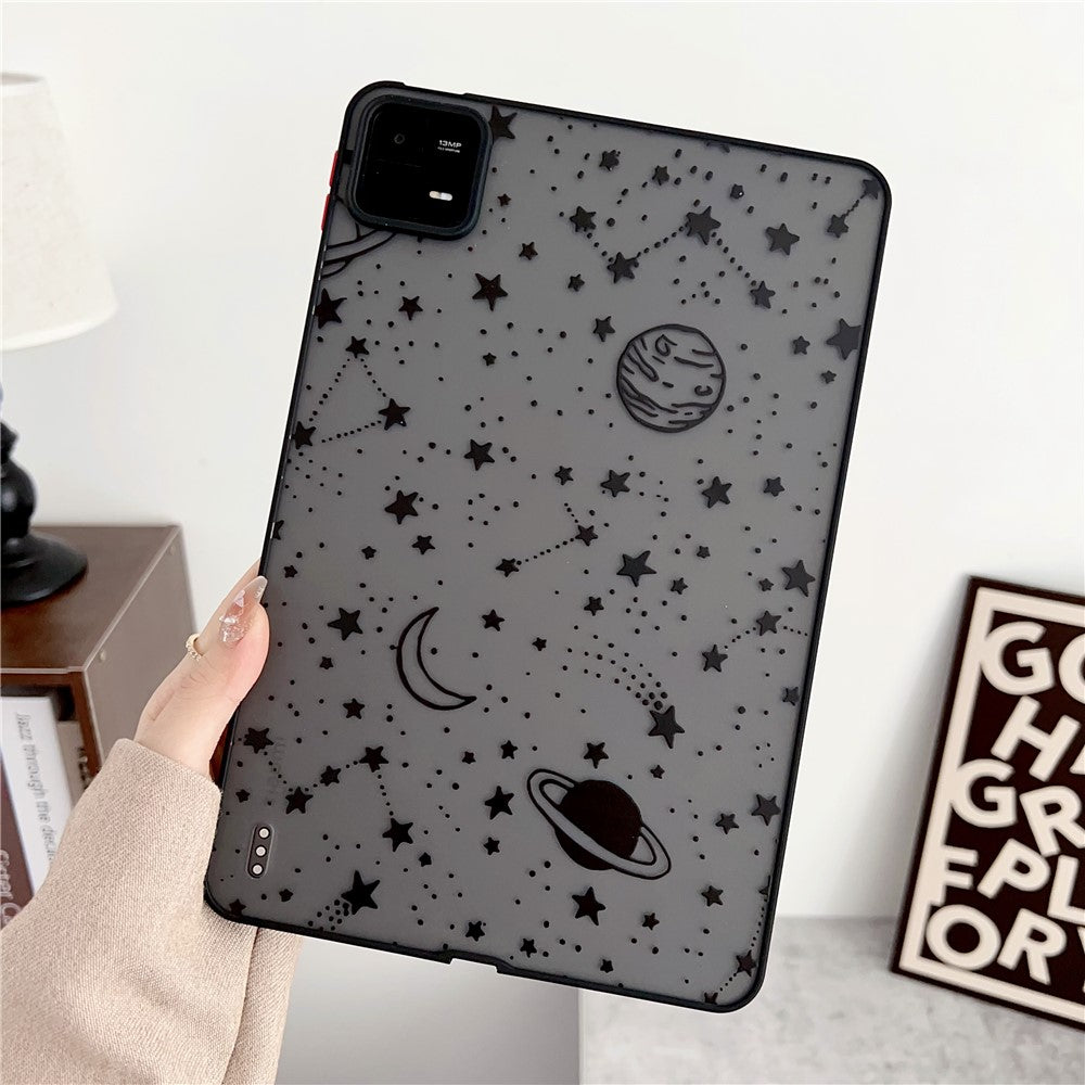 Xiaomi Pad 6 Mönstertryck Surfplatta Skal Hud-touch Stötsäkert Mjukt TPU Bakstycke