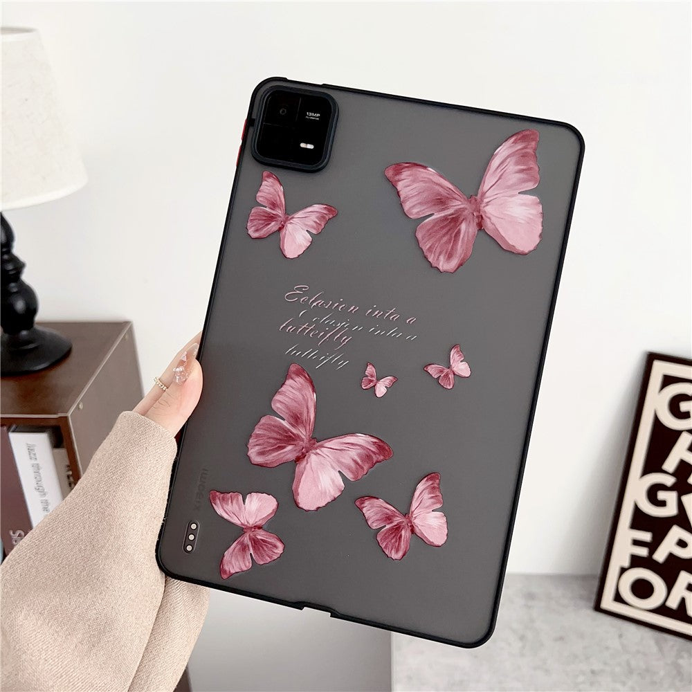 Xiaomi Pad 6 Mönstertryck Surfplatta Skal Hud-touch Stötsäkert Mjukt TPU Bakstycke