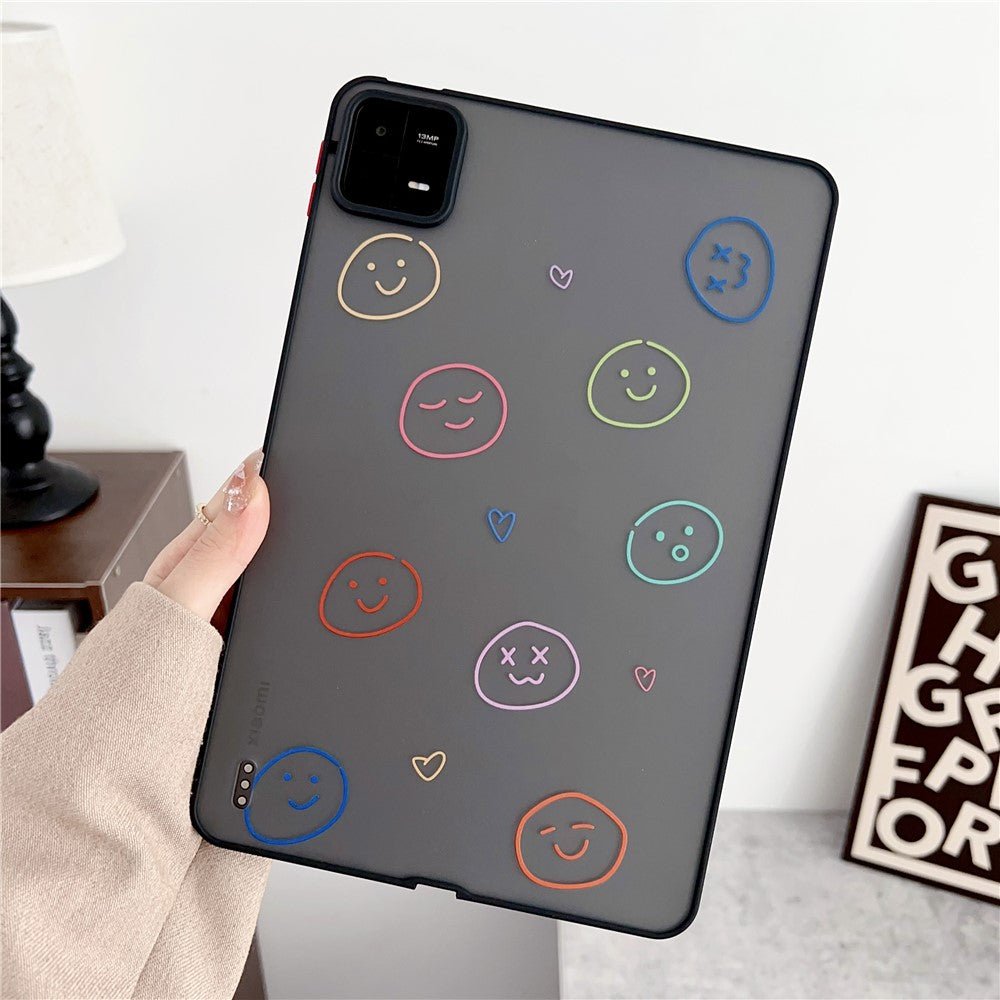 Xiaomi Pad 6 Mönstertryck Surfplatta Skal Hud-touch Stötsäkert Mjukt TPU Bakstycke