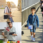 Silicone + PC Tablet Cover for Huawei MatePad 11 (2023) Shockproof Kickstand Cover with Wrist Band  /  Shoulder Strap