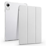 For Honor Pad X8 Pro / Pad X9 Trifold Stand Tablet Case Pen Slot PU Leather Transparent TPU Back Cover