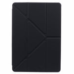 For Samsung Galaxy Tab S9 PU+Acrylic+TPU Case Origami Tri-fold Stand Tablet Cover Auto Wake  /  Sleep Shockproof Case