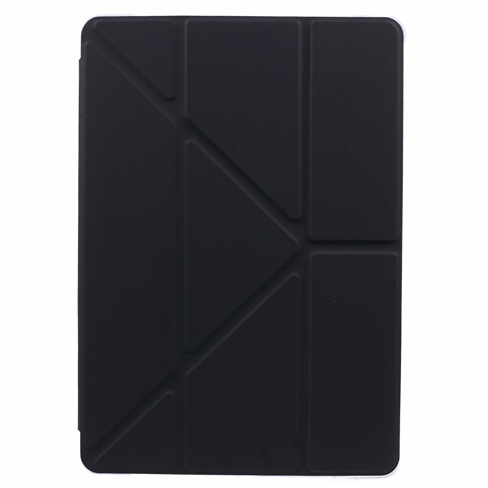 For Samsung Galaxy Tab S9 PU+Acrylic+TPU Case Origami Tri-fold Stand Tablet Cover Auto Wake  /  Sleep Shockproof Case
