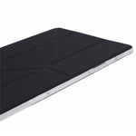 For Samsung Galaxy Tab S9 PU+Acrylic+TPU Case Origami Tri-fold Stand Tablet Cover Auto Wake  /  Sleep Shockproof Case