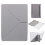 For Samsung Galaxy Tab S9 PU+Acrylic+TPU Case Origami Tri-fold Stand Tablet Cover Auto Wake  /  Sleep Shockproof Case