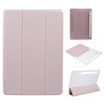 For Samsung Galaxy Tab S9 Shockproof Case Tri-fold PU+Acrylic+TPU Tablet Cover Support Auto Wake / Sleep