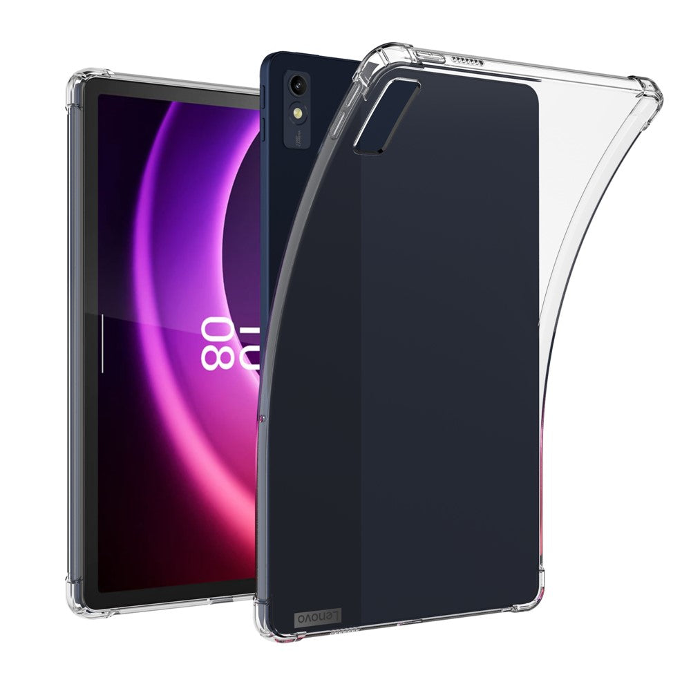 For Lenovo Tab M10 5G TPU Tablet Case Transparent Cover Reinforced Corners Anti-drop Shell