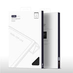 DUX DUCIS Domo Series PU Leather Smart Case for Lenovo Tab P12 , Tri-fold Stand Auto Wake / Sleep Tablet Cover
