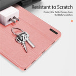 DUX DUCIS Domo Series for Samsung Galaxy Tab A9+ Business Stand Cover PU Leather Smart Sleep Tablet Case
