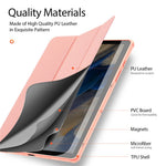DUX DUCIS Domo Series for Samsung Galaxy Tab A9+ Business Stand Cover PU Leather Smart Sleep Tablet Case