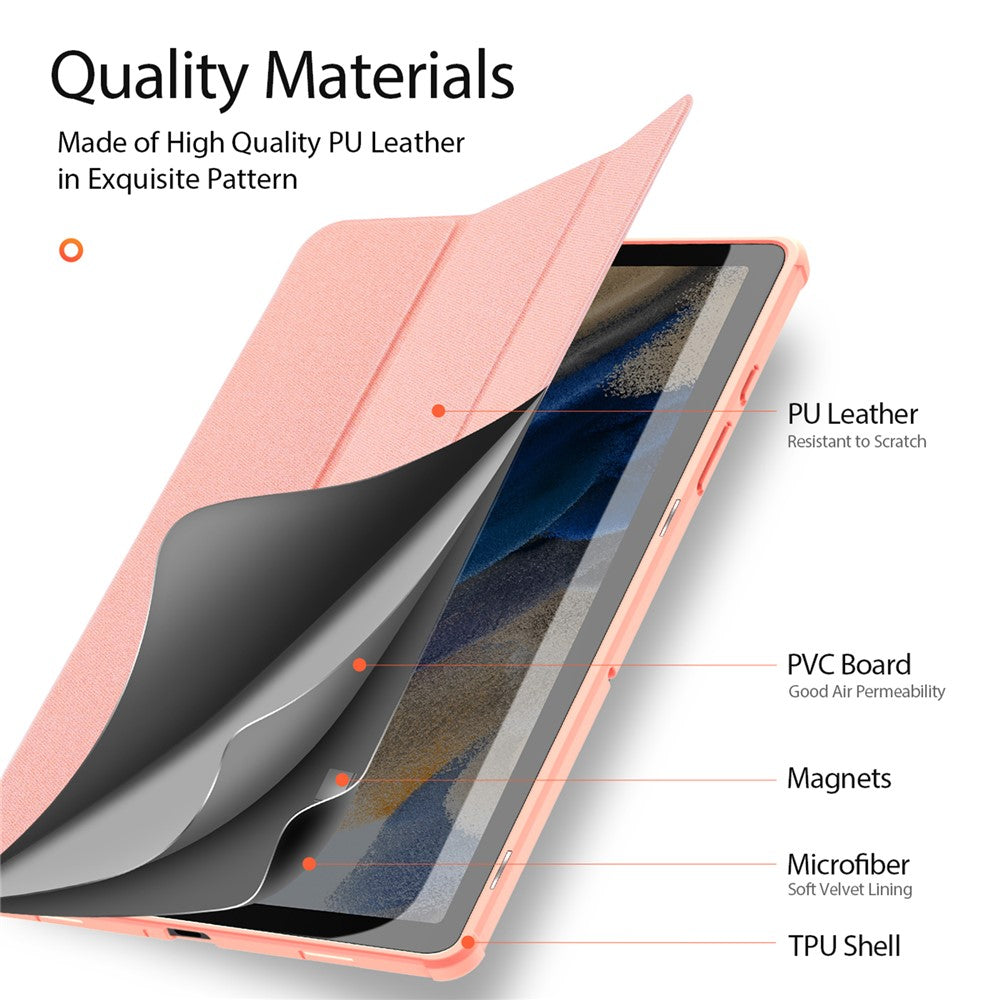 DUX DUCIS Domo Series for Samsung Galaxy Tab A9+ Business Stand Cover PU Leather Smart Sleep Tablet Case