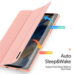 DUX DUCIS Domo Series for Samsung Galaxy Tab A9+ Business Stand Cover PU Leather Smart Sleep Tablet Case