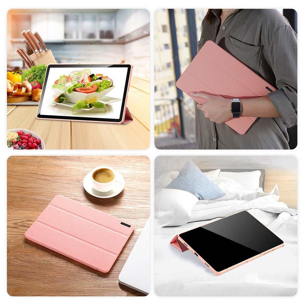 DUX DUCIS Domo Series for Samsung Galaxy Tab A9+ Business Stand Cover PU Leather Smart Sleep Tablet Case
