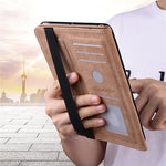 Anti-scratch PU Leather Tablet Case For Lenovo Tab P11 Gen 2 Pattern Printing Stand Card Holder Cover
