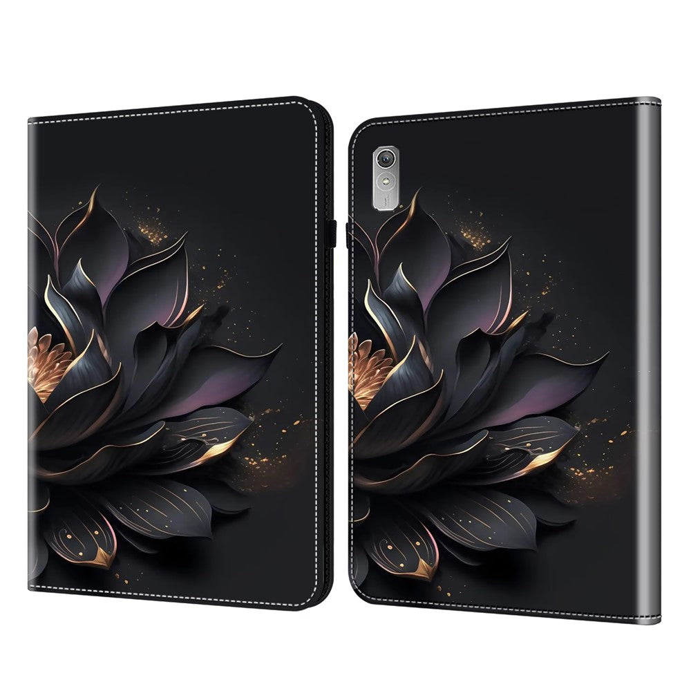 Anti-scratch PU Leather Tablet Case For Lenovo Tab P11 Gen 2 Pattern Printing Stand Card Holder Cover