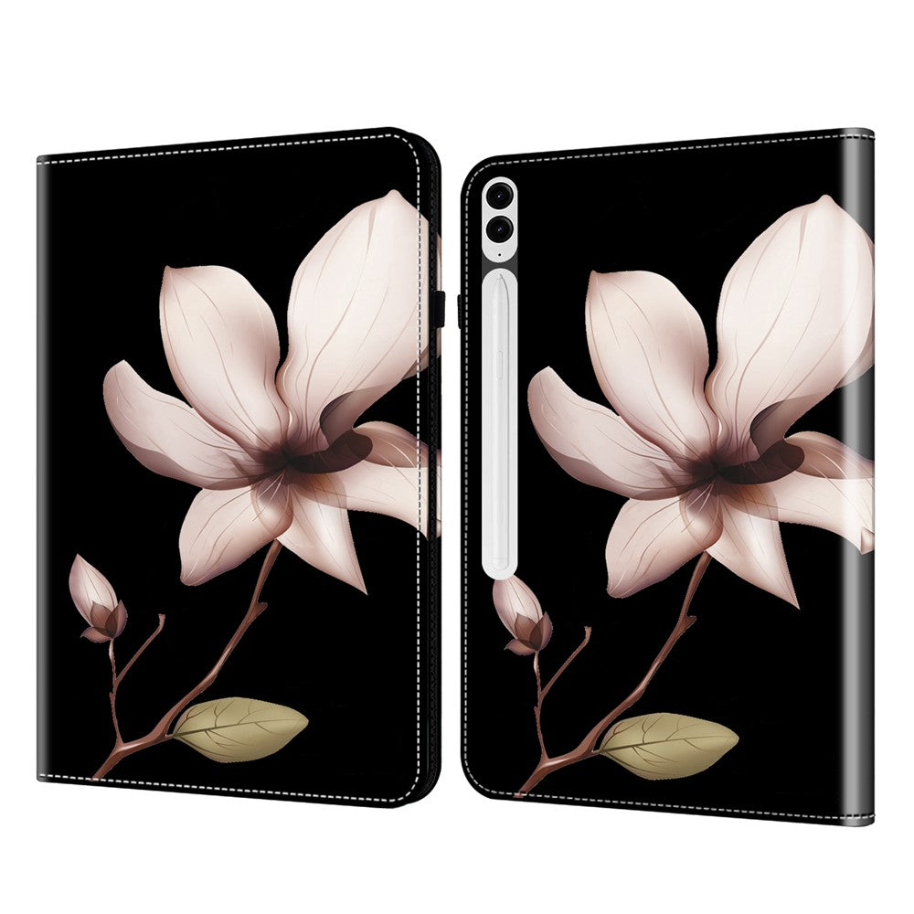 For Samsung Galaxy Tab S10+ / S9+ / S9 FE+ All-Inclusive Protection PU Leather TPU Tablet Stand Case Pattern Printing Cover
