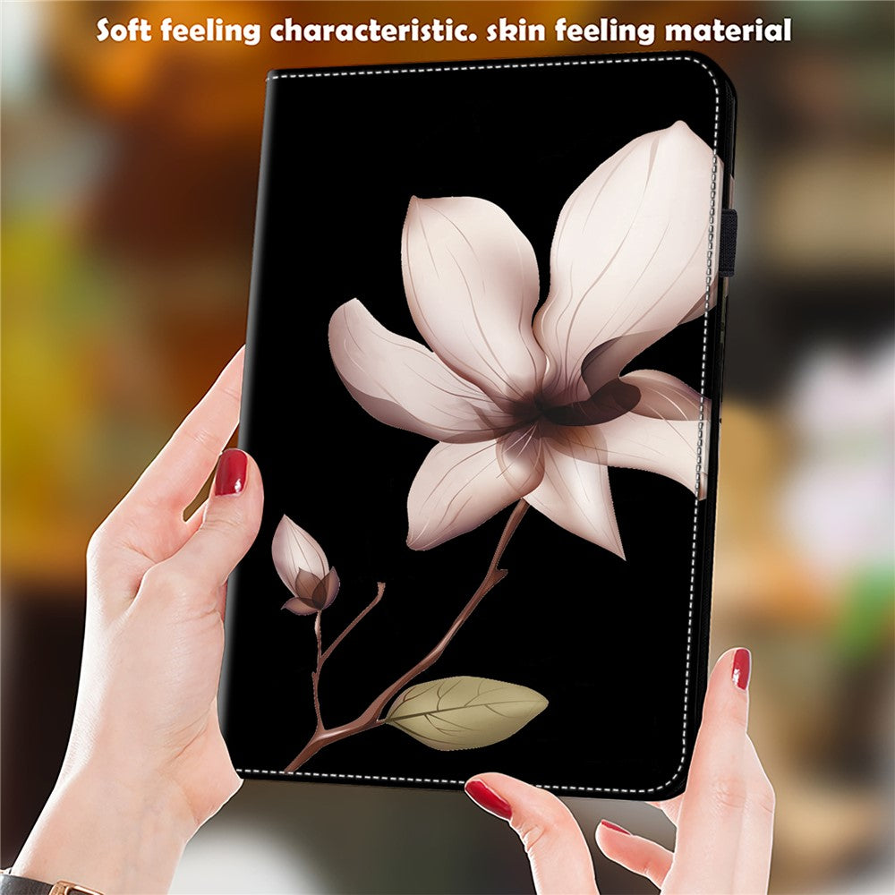 For Samsung Galaxy Tab S10+ / S9+ / S9 FE+ All-Inclusive Protection PU Leather TPU Tablet Stand Case Pattern Printing Cover