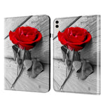 Pattern Printing PU Leather Tablet Case For Samsung Galaxy Tab S10 Ultra / S9 Ultra Shockproof Tablet Stand Cover