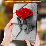 Pattern Printing PU Leather Tablet Case For Samsung Galaxy Tab S10 Ultra / S9 Ultra Shockproof Tablet Stand Cover