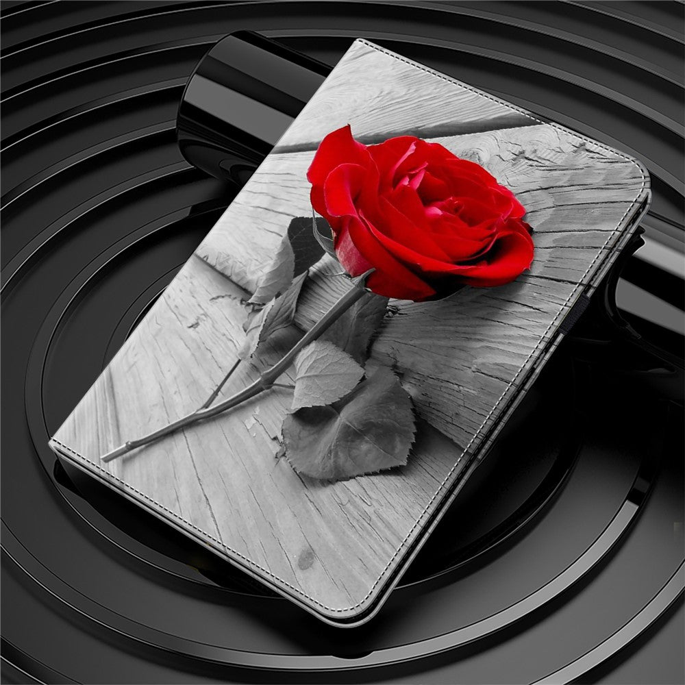 Pattern Printing PU Leather Tablet Case For Samsung Galaxy Tab S10 Ultra / S9 Ultra Shockproof Tablet Stand Cover