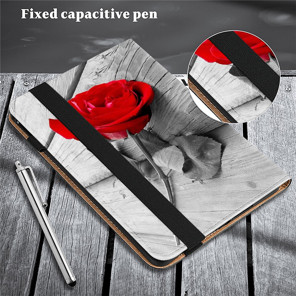 Pattern Printing PU Leather Tablet Case For Samsung Galaxy Tab S10 Ultra / S9 Ultra Shockproof Tablet Stand Cover