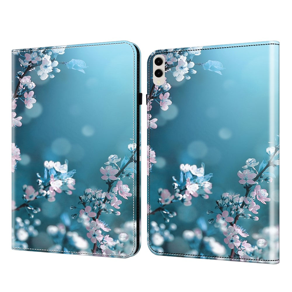 Pattern Printing PU Leather Tablet Case For Samsung Galaxy Tab S10 Ultra / S9 Ultra Shockproof Tablet Stand Cover