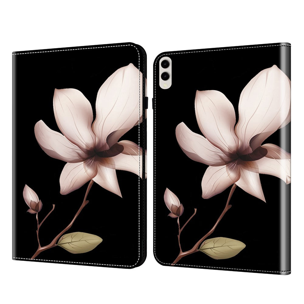Pattern Printing PU Leather Tablet Case For Samsung Galaxy Tab S10 Ultra / S9 Ultra Shockproof Tablet Stand Cover