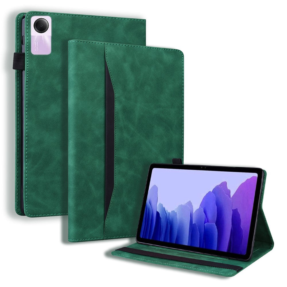 For Xiaomi Redmi Pad SE PU Leather Tablet Case Full Protection Tablet Cover with Wallet Stand