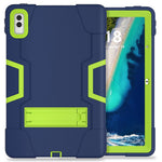 Kickstand Tablet Case for Lenovo Tab M10 5G , Robot Style Dual Color Silicone + PC Anti-drop Cover