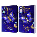 For Xiaomi Redmi Pad SE Case Stand Card Slot Pattern Printing PU Leather Tablet Cover