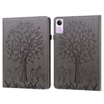 For Xiaomi Redmi Pad SE Case Imprinted PU Leather Tablet Cover with Card Slots