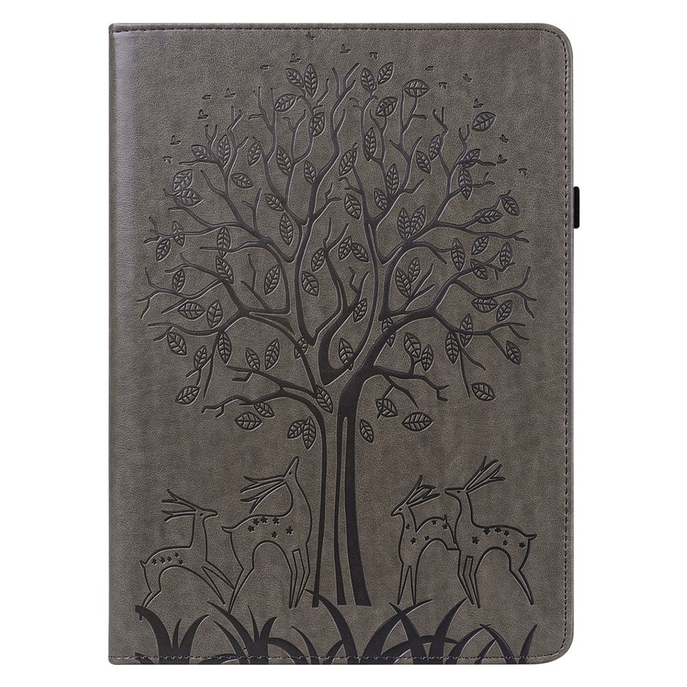 For Xiaomi Redmi Pad SE Case Imprinted PU Leather Tablet Cover with Card Slots