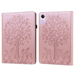For Xiaomi Redmi Pad SE Case Imprinted PU Leather Tablet Cover with Card Slots