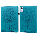 For Xiaomi Redmi Pad SE Case Imprinted PU Leather Tablet Cover with Card Slots