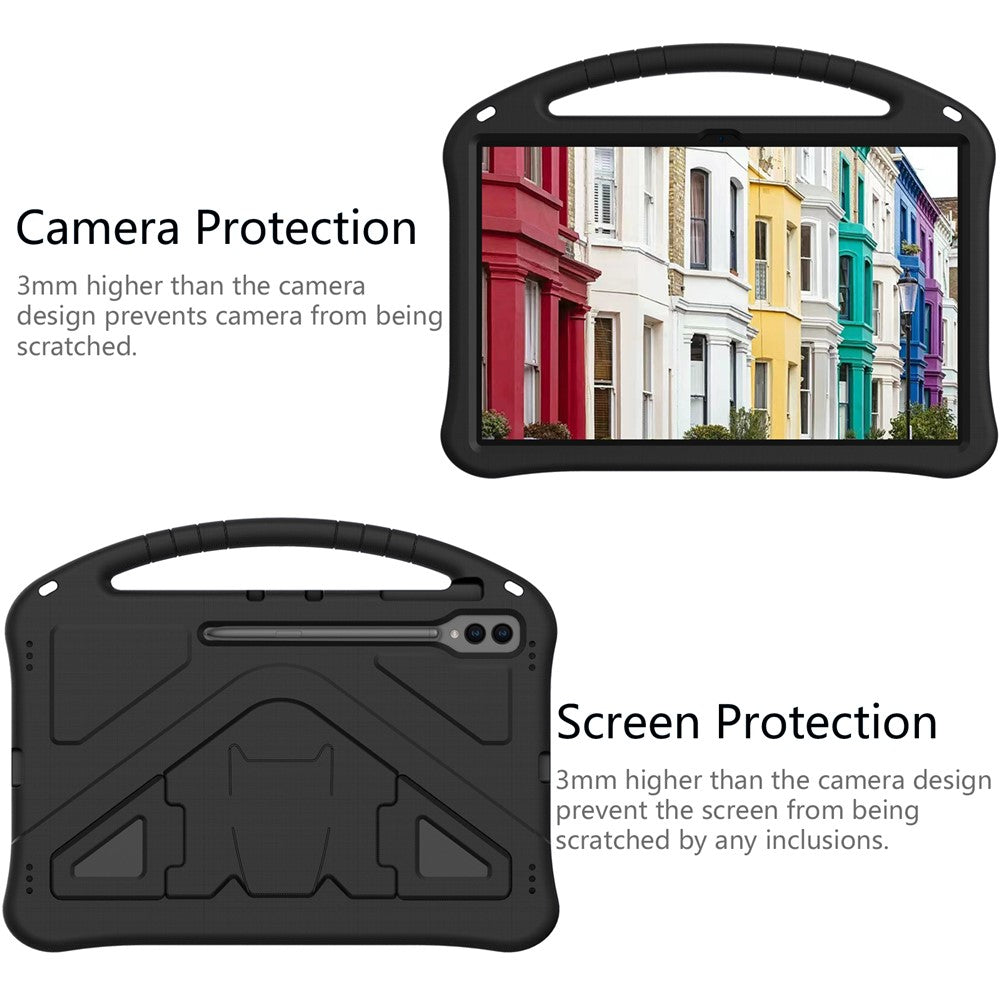 Shockproof Cover for Samsung Galaxy Tab S9 Ultra / S8 Ultra, Handle Kickstand Protective EVA Tablet Case